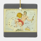 アクエリアス ヴィンテージ星座、ウラニアの鏡 セラミックオーナメント (裏面)