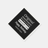 アクエリアス〔占星術の〕十二宮図おもしろい特性誕生日 スタンダードカクテルナプキン (角)