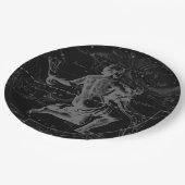 アクエリアス〔占星術の〕十二宮図コンステレーション版木、銅版、版画ヘベリアス ペーパープレート (アングル)