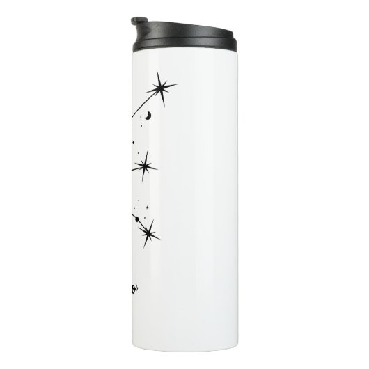 アクエリアス〔占星術の〕十二宮図サイン占星術のギフト タンブラー (回転右)