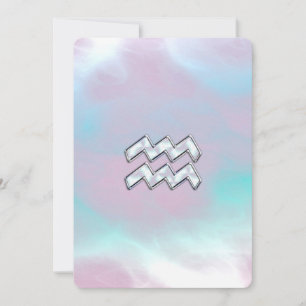 アクエリアス〔占星術の〕十二宮図シンボルオンマザーオブパールヌアクア