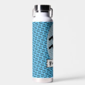 アクエリアス〔占星術の〕十二宮図シンボル標準by K Yoncich ウォーターボトル (正面)