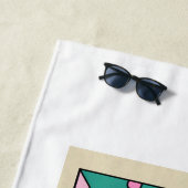 アクエリアス〔占星術の〕十二宮図ビーチタオル ビーチタオル (インサイチュ)