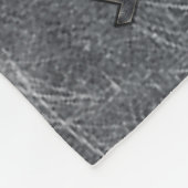 アクエリアス〔占星術の〕十二宮図動揺してサインシルバースチール フリースブランケット (角)