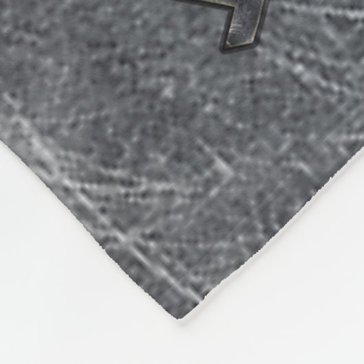 アクエリアス〔占星術の〕十二宮図動揺してサインシルバースチール フリースブランケット (角)