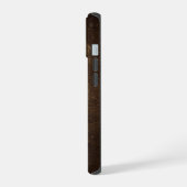 アクエリアス〔占星術の〕十二宮図占星術特性の人 iPhone 15ケース (左側面)