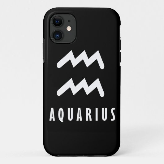 アクエリアス〔占星術の〕十二宮図徴候 Case-Mate iPhoneケース (裏面)
