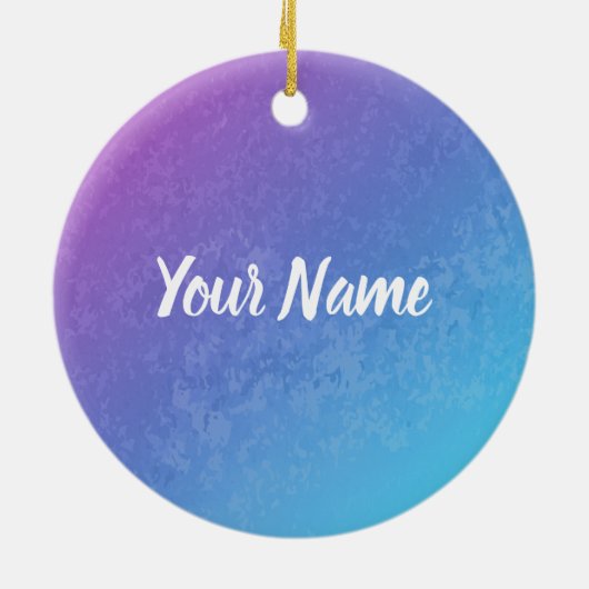 アクエリアス〔占星術の〕十二宮図星印占星術星座 セラミックオーナメント (裏面)