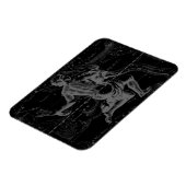 アクエリアス〔占星術の〕十二宮図星座ヘベリアス1690 マグネット (左側)