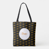 アクエリアス〔占星術の〕十二宮図標識 トートバッグ (裏面)