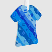 アクエリアス〔占星術の〕十二宮図記号 オーナメント (正面)