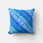 アクエリアス〔占星術の〕十二宮図記号 クッション (正面)