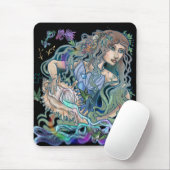 アクエリアス〔占星術の〕十二宮図 マウスパッド (マウス)