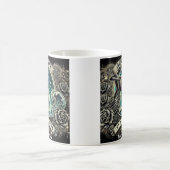 アクエリアス「無限ビジョン」〔占星術の〕十二宮図マグカップ コーヒーマグカップ (中央)