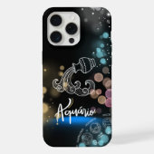 アクエリアス iPhoneケース iPhone 15 Pro Maxケース (裏面)