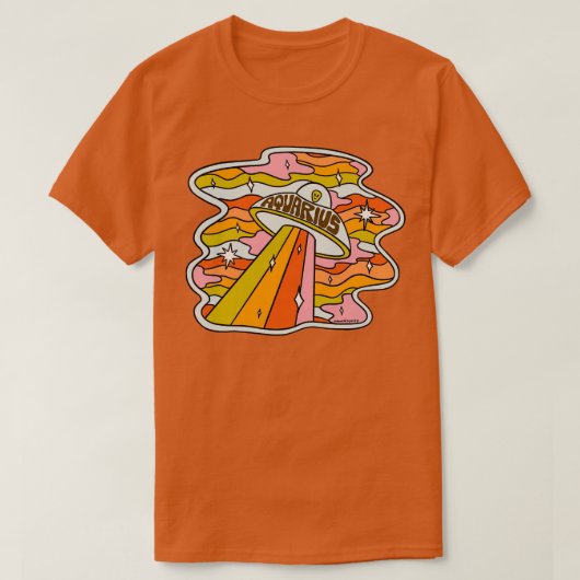 アクエリアスUFO Tシャツ (デザイン正面)