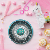 アクエリウス占星術の標識紙プレート ペーパープレート (パーティー)