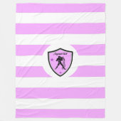 アクエリウス記号  フリースブランケット (正面)