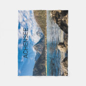 アクエンゼチロルレトロオーストリアホリデースーベニアホテル フリースブランケット (正面)