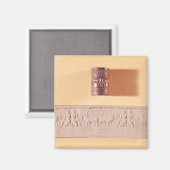 アクカディアンのシリンダーのシールと印象 マグネット (正面/裏面)