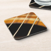 アクコスティック・ギターの弦が動く コースター (左側)