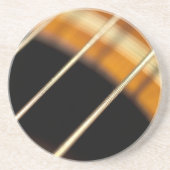 アクコスティック・ギターの弦が動く コースター (正面)