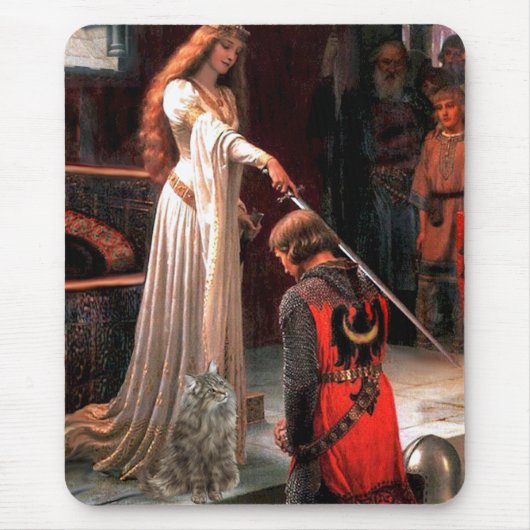 アクコラード – ノルウェーフォレストキャット マウスパッド (正面)