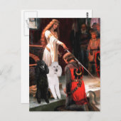 アクコラード – プードル(TWO Standard) ポストカード (正面/裏面)