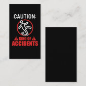 アクシデント・キング・クおもしろいランシー 名刺 (正面/裏面)