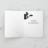 アクシデント・フラワーズ・おもしろい・カウホルスタインについて カード (内部)