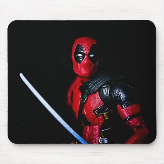 アクショクールン姿スーパーヒーロー マウスパッド (正面)