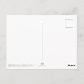 アクションおもしろいリスのポストカード「Get Some」 ポストカード (裏面)