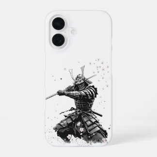 アクションするサムライ戦士 日本の美術 陶芸 iPhone 16ケース