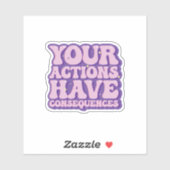 アクションと結果 シール (シート)