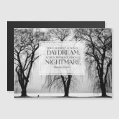 アクションなし磁気カードによる視覚 マグネット招待状 (正面/裏面)