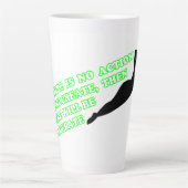 アクションなし、ディベートなしラテマグカップ カフェラテマグ (正面)