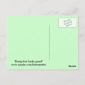 アクションのコール ポストカード (裏面)