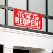 アクションの呼び出しバナーへのビジネス通話を再度開く 横断幕 (ビルの外側)