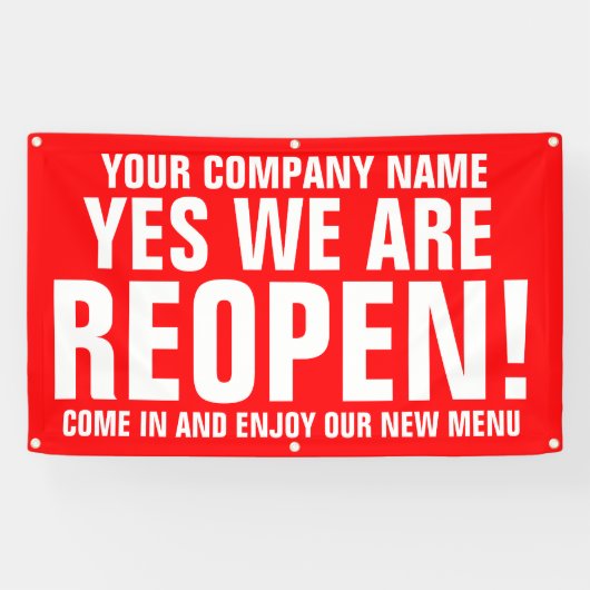 アクションの呼び出しバナーへのビジネス通話を再度開く 横断幕 (横)