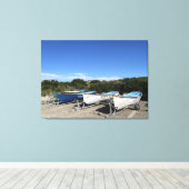 アクションの準備完了 キャンバスプリント (インサイチュ (ウッドフロア))