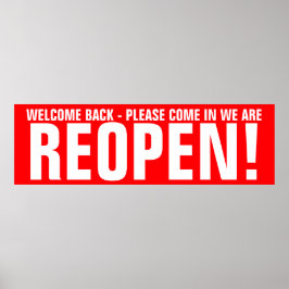 アクションの看板に対するビジネス通話を再度開く ポスター