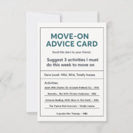 アクションの移動 出欠カード