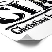 アクションのCIAクリスチャンの略語 ポスター (角)