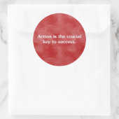 アクションは成功への鍵2 ラウンドシール (バッグ)