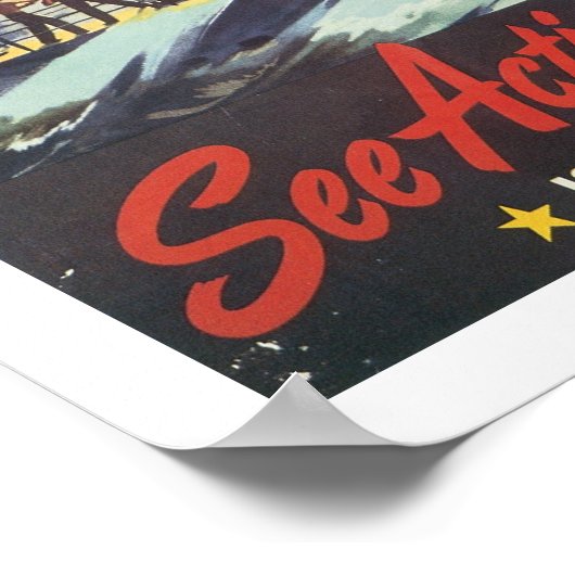 アクションを表示 ポスター (角)