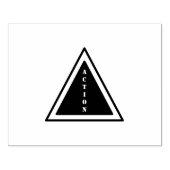 アクションカスタム文字レッドインクオフィス学校大学 ラバースタンプ (インプリント)