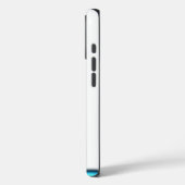 アクションシアンティール(緑がかった色)抽象芸術グラフィティアートプリント Case-Mate iPhoneケース (裏面 / 左)