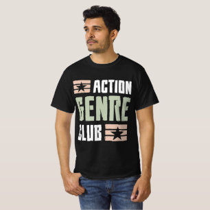 アクションジャンルクラブゲーミングTシャツ Tシャツ