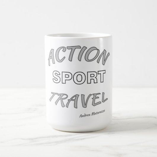 アクションスポーツ旅行 コーヒーマグカップ (中央)