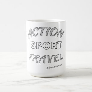アクションスポーツ旅行 コーヒーマグカップ
